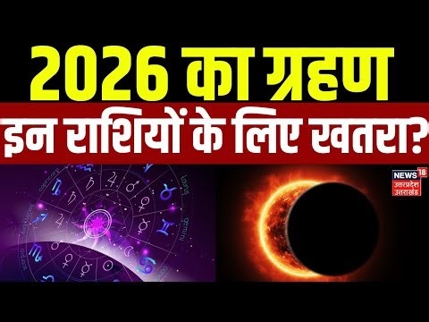 Solar Eclipse 2026: 2026 का ग्रहण इन राशियों के लिए खतरा? | Astronomy | Lunar Eclipse | Grahan