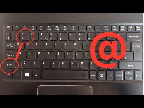 How to Write @(at the rate) Symbol on Keyboard 💻