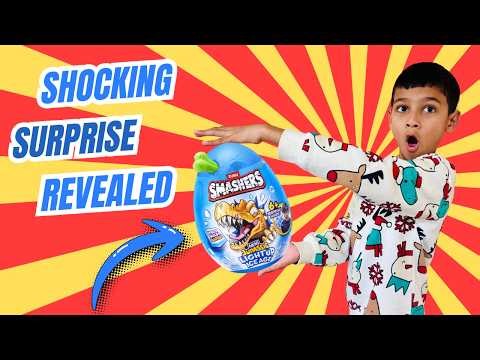 Zuru Smasher Egg, Ice Age Smasher Egg, Blue Smasher Egg, Dino Egg, Smasher Egg,