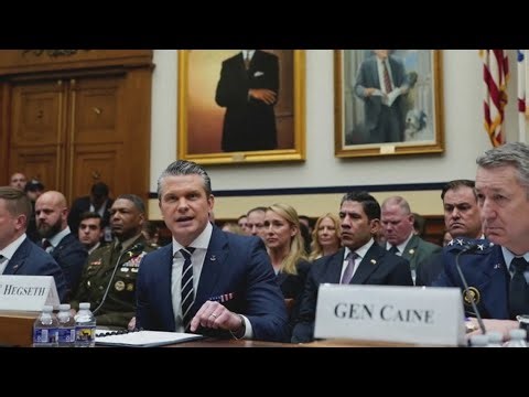 Hegseth grilled on Iran war during meeting with Congress