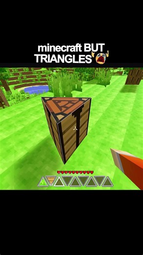 minecraft BUT TRIANGLES