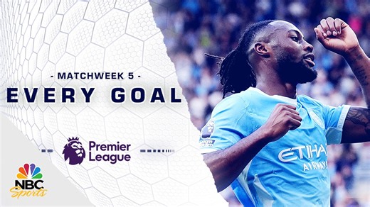 Every Premier League goal from Matchweek 5 (2026-27) | Premier League | NBC Sports