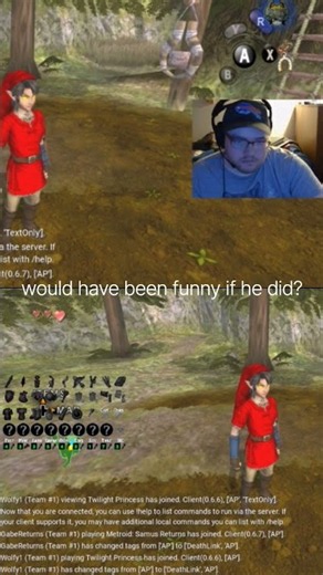 Yeti Boy Send me a Ice Trap with Giant Bomb Bag at a start of a AP Rando #funny #Archipelago #tpr