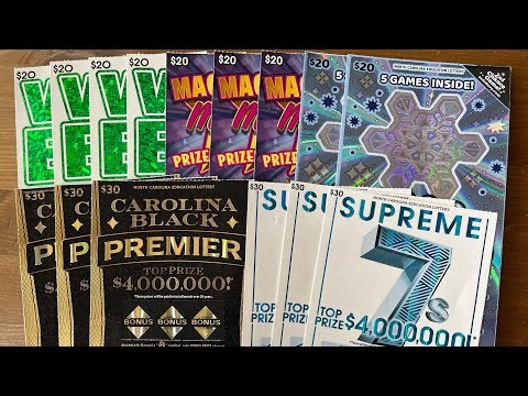 $360 North Carolina Lottery Scratch-Offs!☀️Starting the Week With PROFIT!☀️