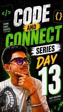 Java mein DSA😎I Code and Connect series Day-13