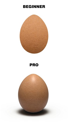 Why your 3D eggs look fake in Illustrator #design #illustratortips