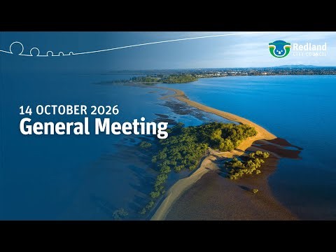 Redland City Council General Meeting - Wednesday 14 October 2026