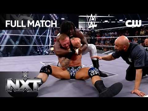 FULL MATCH: Myles Borne vs. Saquon Shugars | WWE NXT | The CW