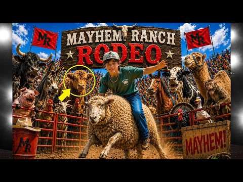 I Found My Favorite Animal BEFORE my RIDE! 🐑