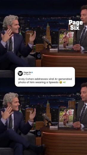 Andy Cohen wants to make it clear he doesn't wear Speedos 🙅‍♂️ #shorts