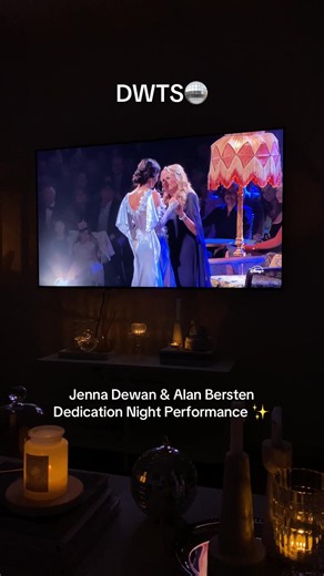 Jenna Dewan & Alan Bersten Dedication Night DWTS performance