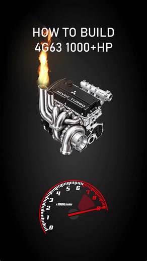 4G63 Engine Animation Build — Mitsubishi Evo 4G63 Visual Guide