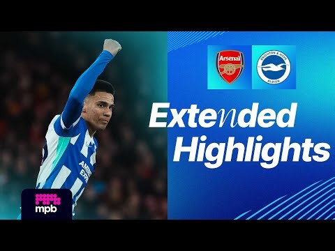 EXTENDED HIGHLIGHTS | Arsenal v Brighton | Premier League