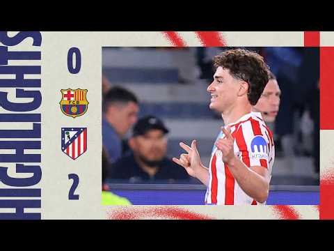 FC Barcelona 0-2 Atlético de Madrid | ⚽ Julián Alvarez's INSANE GOAL & Sørloth | HIGHLIGHTS - UCL