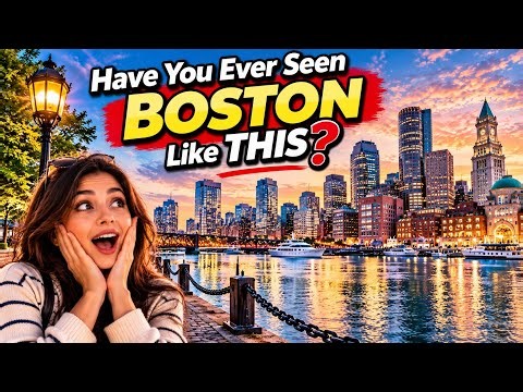 BOSTON Like You’ve Never Seen Before! 🤯