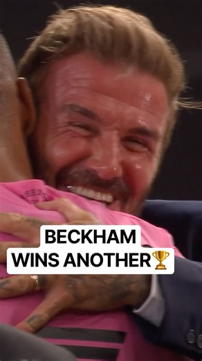 🏆🏆🏆🏆🏆 Five trophies with @intermiamicf! Sir David Beckham is class
