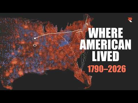 Why Americans Keep Moving West and South 1790–2026