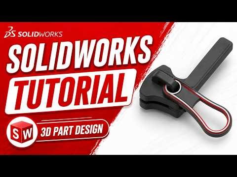 SolidWorks Tutorial: Clip Handle Design