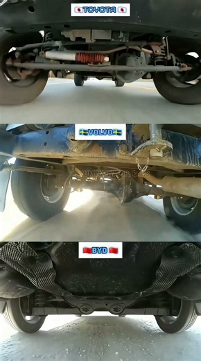 Undercarriage Battle: Toyota And Volvo Vs BYD EV