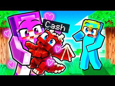 Becoming a DRAGON to Troll My Friends in Minecraft..