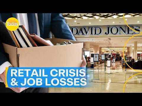 Economic crisis: Rising unemployment rate and the downfall of large employers | Today Show Australia