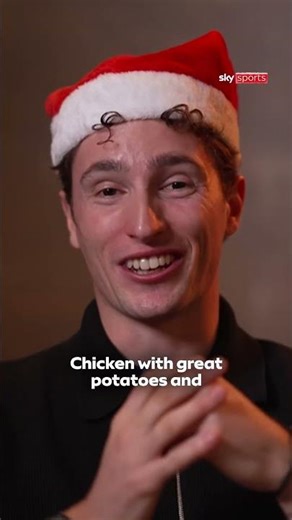 Tennis players reveal their Christmas traditions! 🎄 #skysports
