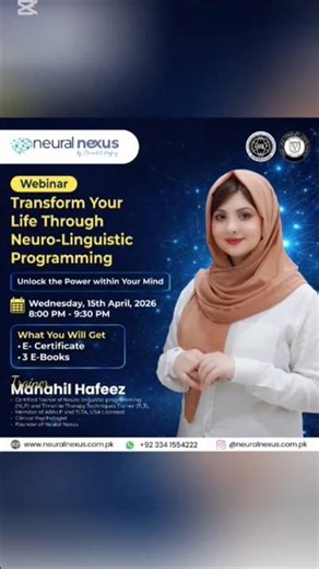 Transform your life through Neuro-linguistic Programming