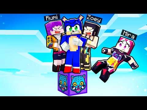 One Block Skyblock with KPOP DEMON HUNTERS in Minecraft!