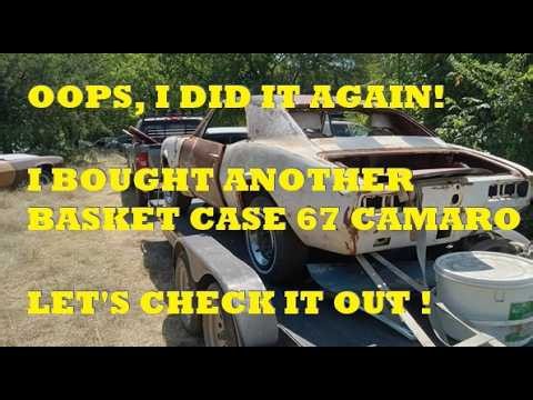 Oops, I did it again! I bought another 1967 Camaro! Let's check out this basket case! Junk or Gem?