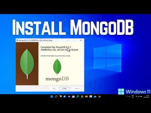 How to Install MongoDB on Windows 11 (2026)