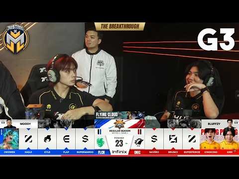 FLCN vs ONIC PH - GAME 3 | Week 5 Day 2 | MPL Philippines Season 17