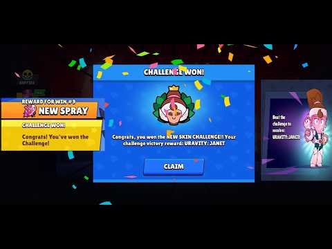Uravity Janet Challenge EASY Wins Guide 🔥 | No Loss Strategy | Brawl Stars 2026