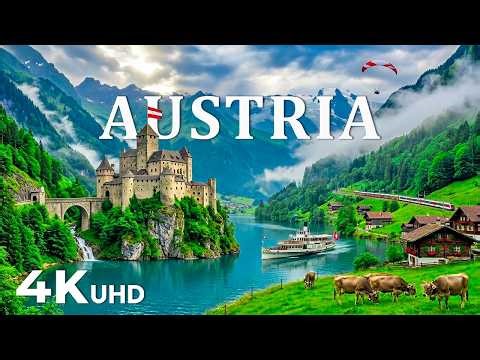 Austria 4K 2026 | Peaceful Alpine Country – Lakes, Mountains & Quiet Villages