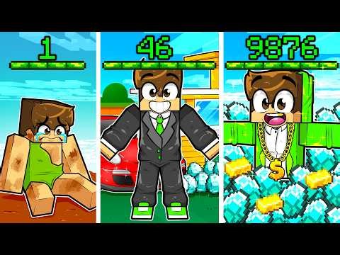 A cada XP eu fico mais RICO no MINECRAFT!