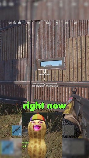 i showed burntpeanut the sneakiest trick that can save your life in rust