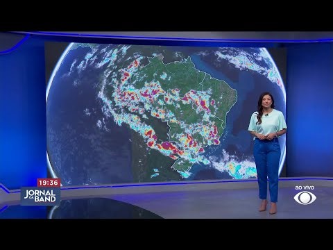 Inmet emite alerta de tempestades e granizo para São Paulo | Jornal da Band