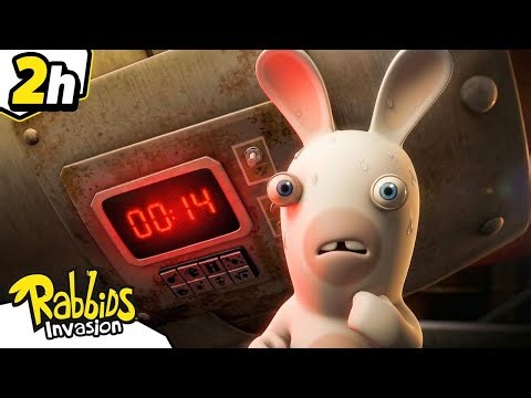Can the Army Rabbids Stop the Missile?! 🚀 Rabbids Invasion 🐰 Full Episodes | Best Cartoons for Kid