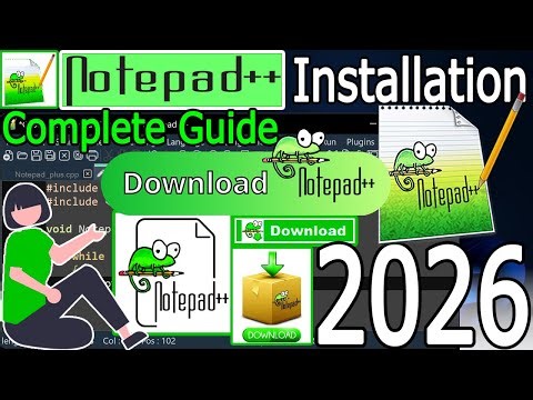 How to install Notepad++ on Windows 10/11 [ 2026 Update ]