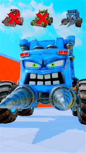 STEAL AN EGG FROM TRUCKS ROAD ROLLERS & DRILL! CARS LIGHTNING MCQUEEN GMOD 3D ANIMATION Garry’s Mod