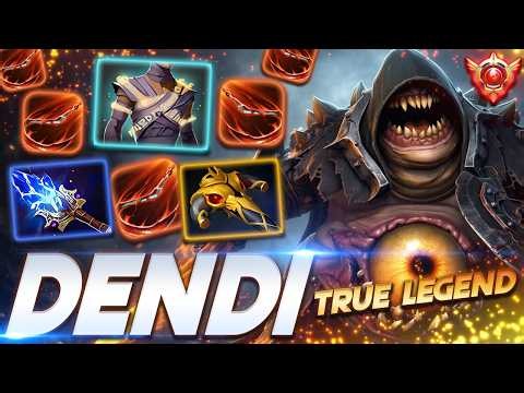 Dendi Pudge Legend - Dota 2 Pro Gameplay [Watch & Learn]