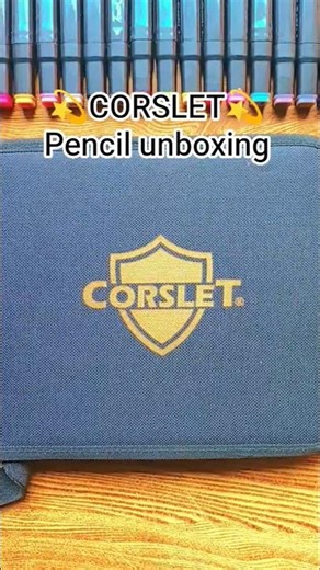 CORSLET 46 pcs pencil. 💫 unboxing 💫 #viralshort#trending