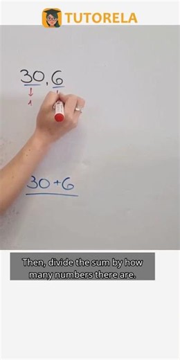 Calculating the Average: Mean of 30 and 6 Explained #Math #DataExploration #AveragesFor5thGrade