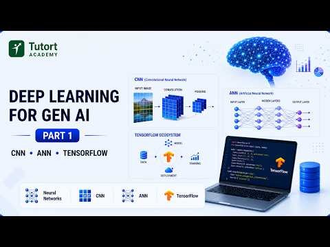 Deep Learning Full Course | CNN, ANN & TensorFlow | Part 1 | AI, ML & GenAI