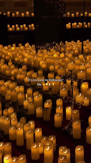 Halloween vibes are on 🕯️