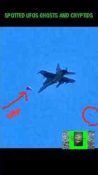 "UFO vs. Fighter Jet Caught on Camera!"