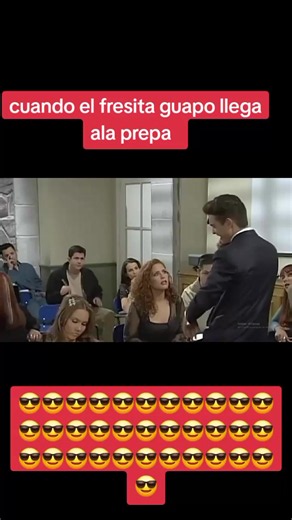 kuno beck3r interpretando al fresa en soñadoras novela del 2000 | ruben llega a la prepa soñadoras
