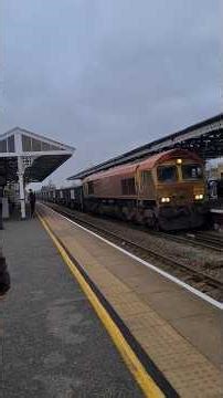 Biffa class 66 fright 66783 passing Goole