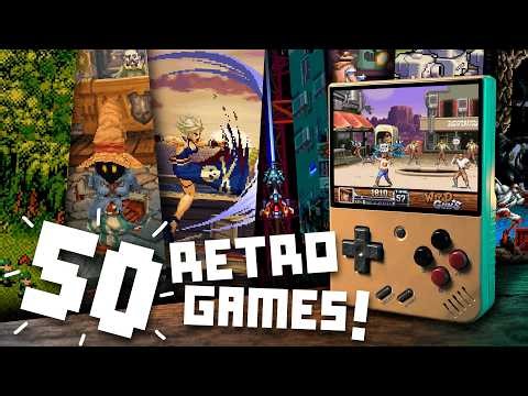 50 Retro Games You NEED On Your Handheld!