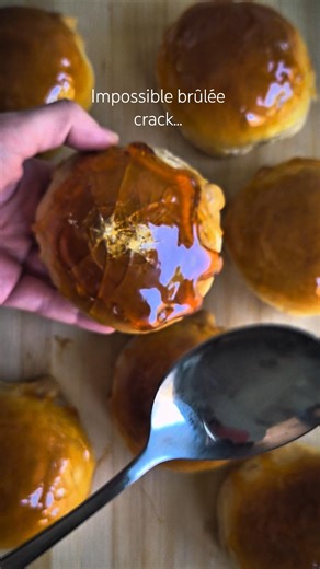 Caramel Brûlée Baked Donuts | Impossible Brûlée Crunch ASMR