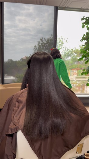 Silk Press Techniques for Long Natural Hair